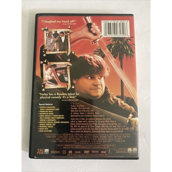Beverly Hills Ninja DVD- Very Good- Chris Farley - Picture 2 of 6
